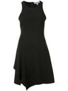 Elizabeth And James Hattie Asymmetric Hem Dress, Women's, Size: 2, Black, Polyester/rayon/spandex/elastane