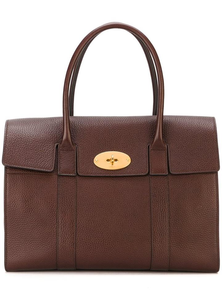 Mulberry Gold-tone Hardware Medium Tote