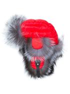 Liska Face Covering Winter Hat - Red