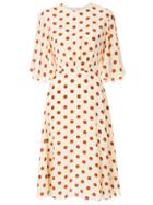 Karen Walker Poisoned Pawn Dress - Neutrals
