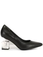 United Nude Cube Heel Pump - Black