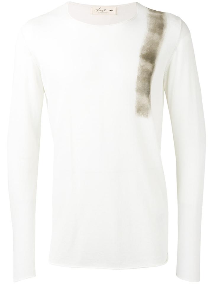 Neil Barrett Patterned Sweatshirt - Black