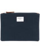 Sandqvist Logo Clutch Bag - Blue