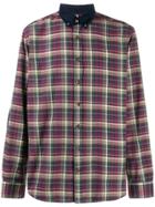 Hackett Plaid Print Shirt - Red