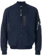 Stone Island Shadow Project Sports Zipped Bomber Jacket - Blue