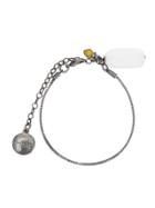 Camila Klein Pendant Anklet - Metallic