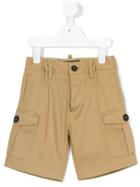 Dsquared2 Kids - Cargo Shorts - Kids - Cotton/spandex/elastane - 10 Yrs, Boy's, Nude/neutrals