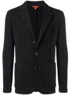 Barena Flannel Check Blazer - Black