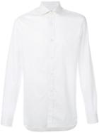 Z Zegna - Micro Dots Print Shirt - Men - Cotton - 44, White, Cotton