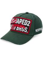 Dsquared2 Embroidered Superior Baseball Cap - Green