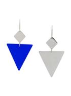 Isabel Marant Triangle Drop Earrings - Blue