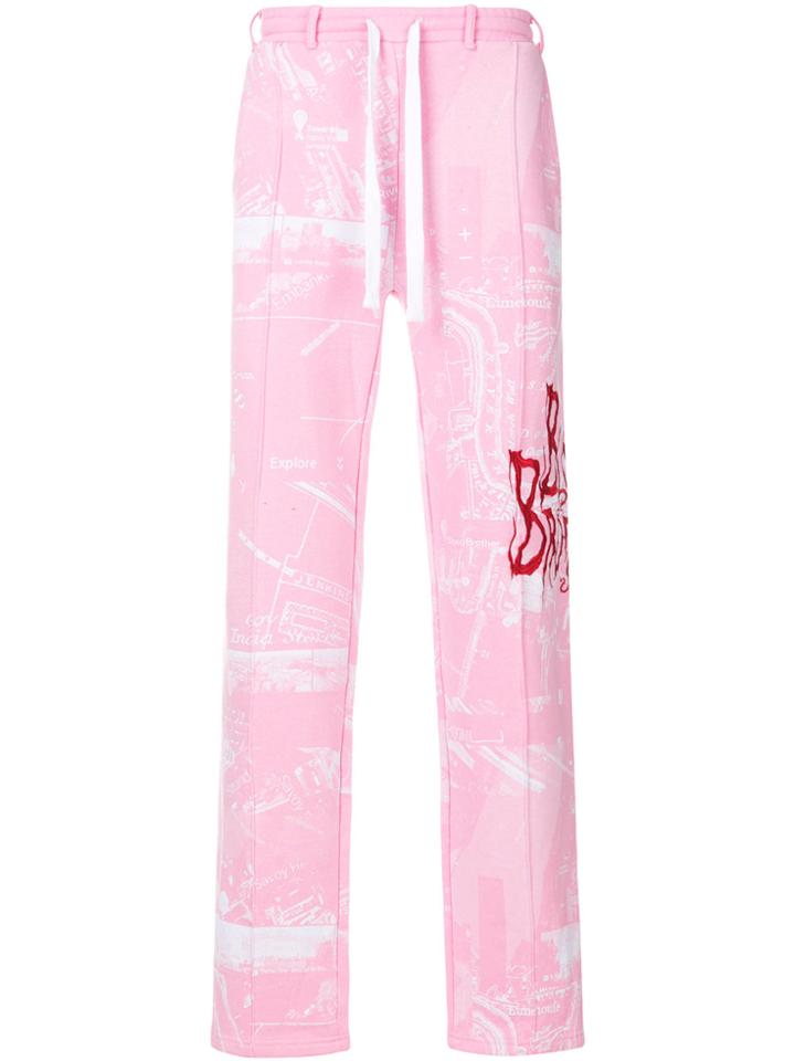Blood Brother Bridge Trousers - Pink & Purple