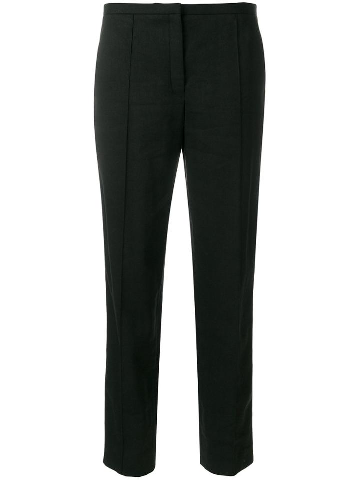 Nina Ricci Cropped Tailored Trousers - Black