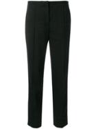 Nina Ricci Cropped Tailored Trousers - Black