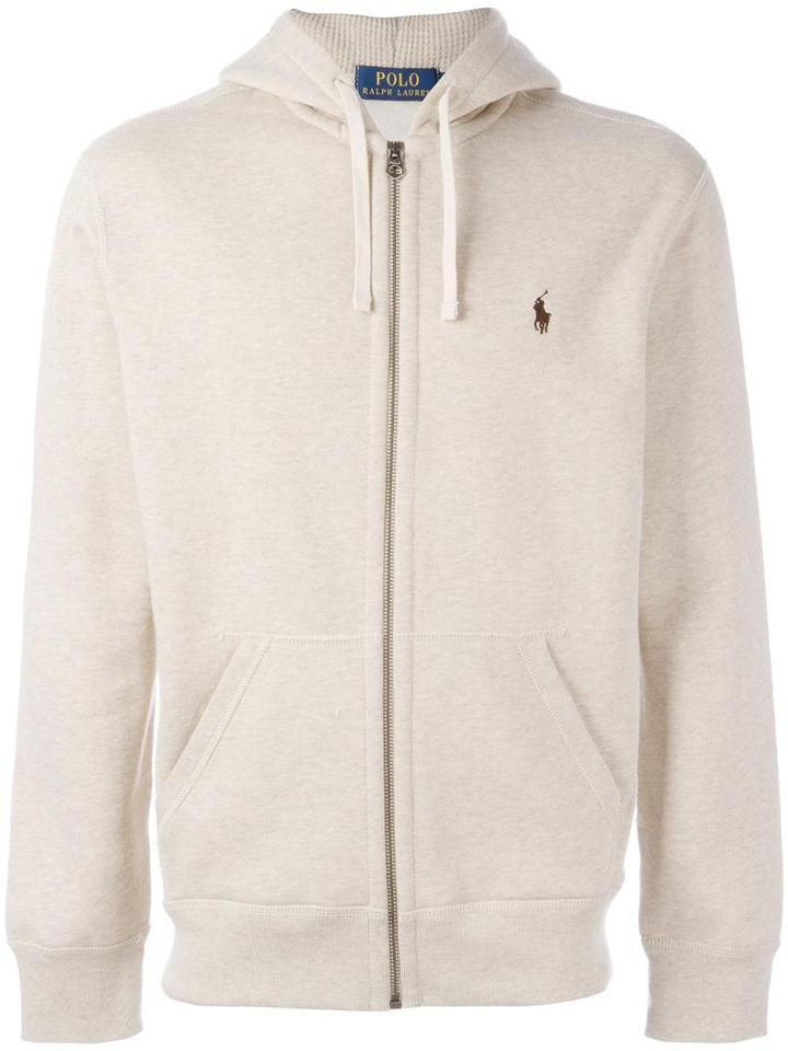 Polo Ralph Lauren Classic Hoodie, Men's, Size: Medium, Nude/neutrals, Cotton/polyester
