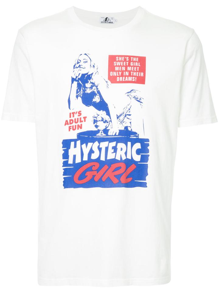 Hysteric Glamour Logo Patch T-shirt - White