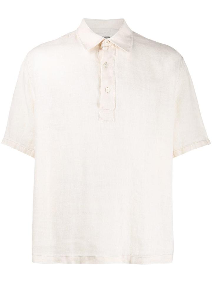 Our Legacy Piquet Polo Shirt - Neutrals