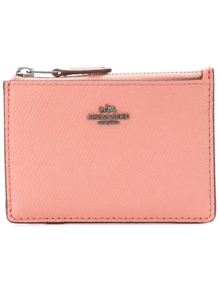 Coach Zipped Coin Purse - Pink & Purple