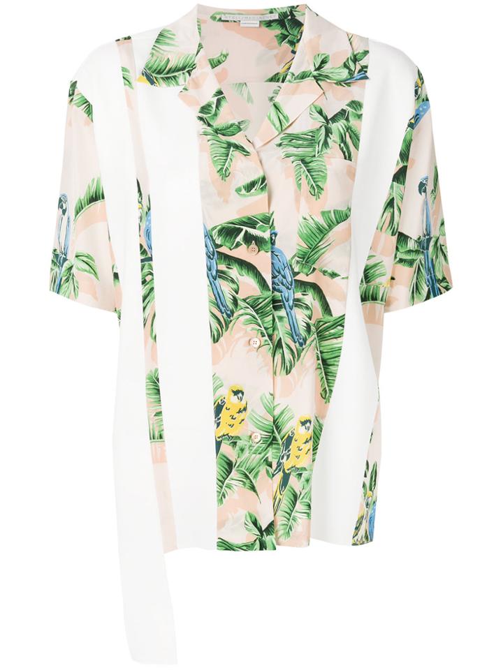 Stella Mccartney Reid Paradise Printed Shirt - Nude & Neutrals