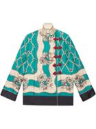 Stella Mccartney Reid Paradise Printed Shirt - Nude & Neutrals