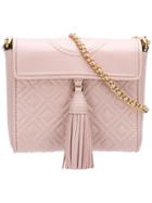 Tory Burch Fleming Cross-body Bag - Pink & Purple