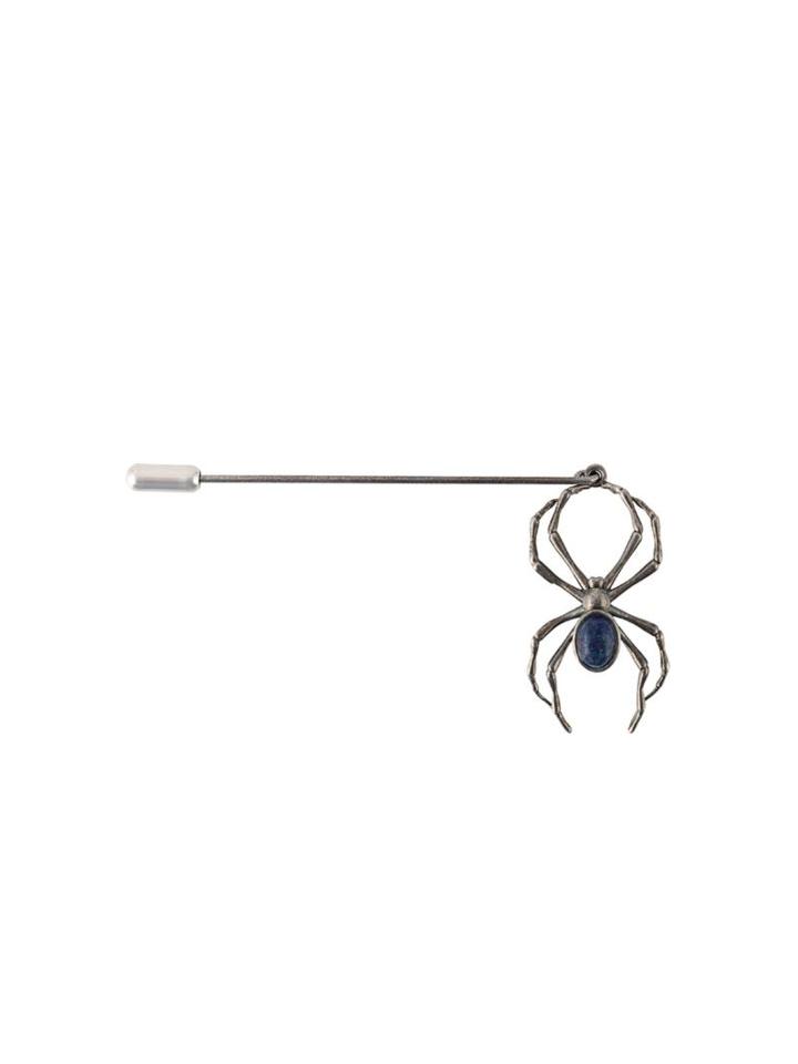 Lanvin Spider Brooch, Men's, Metallic