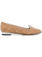 Charlotte Olympia Kitty Vc Slippers - Brown