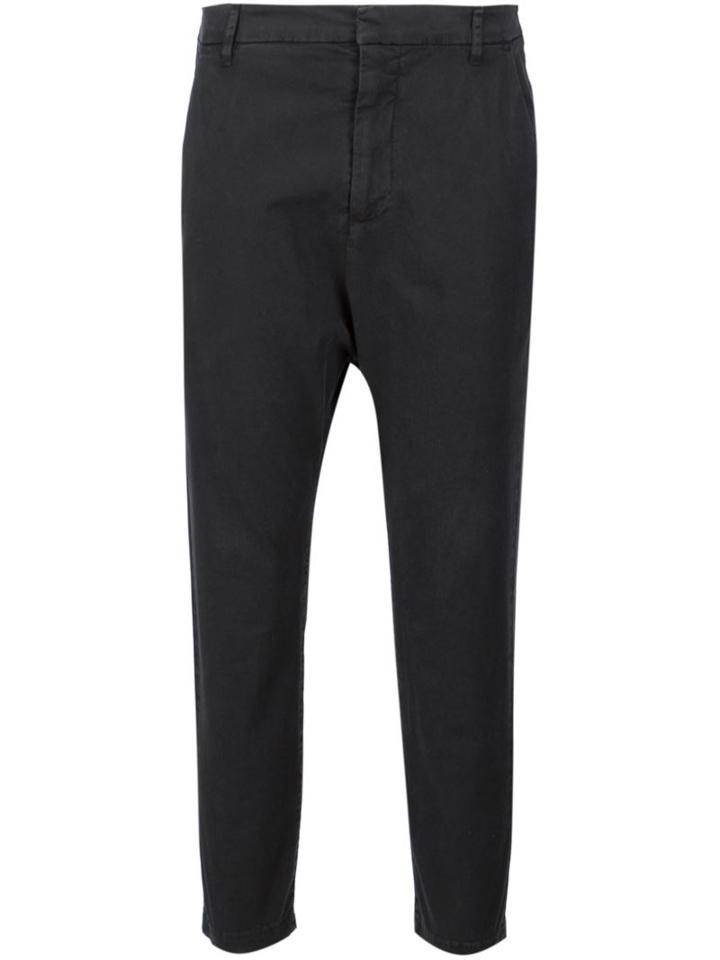Nili Lotan Drop-crotch Cropped Trousers