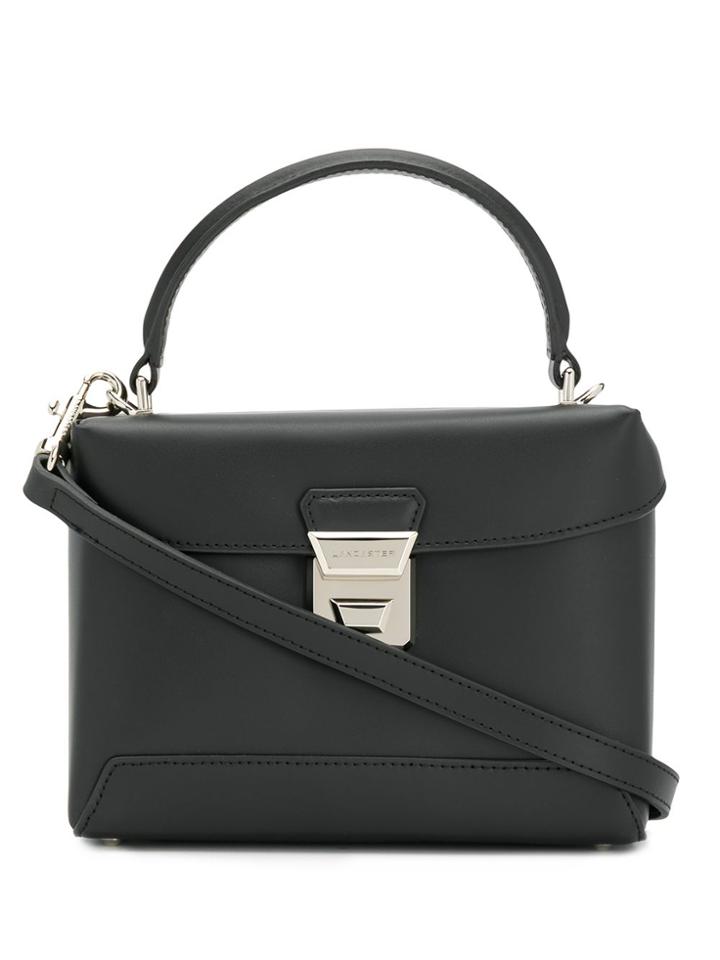 Lancaster Box Shaped Shoulder Bag - Black