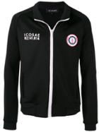 Icosae Logo Patch Sweatshirt - Black