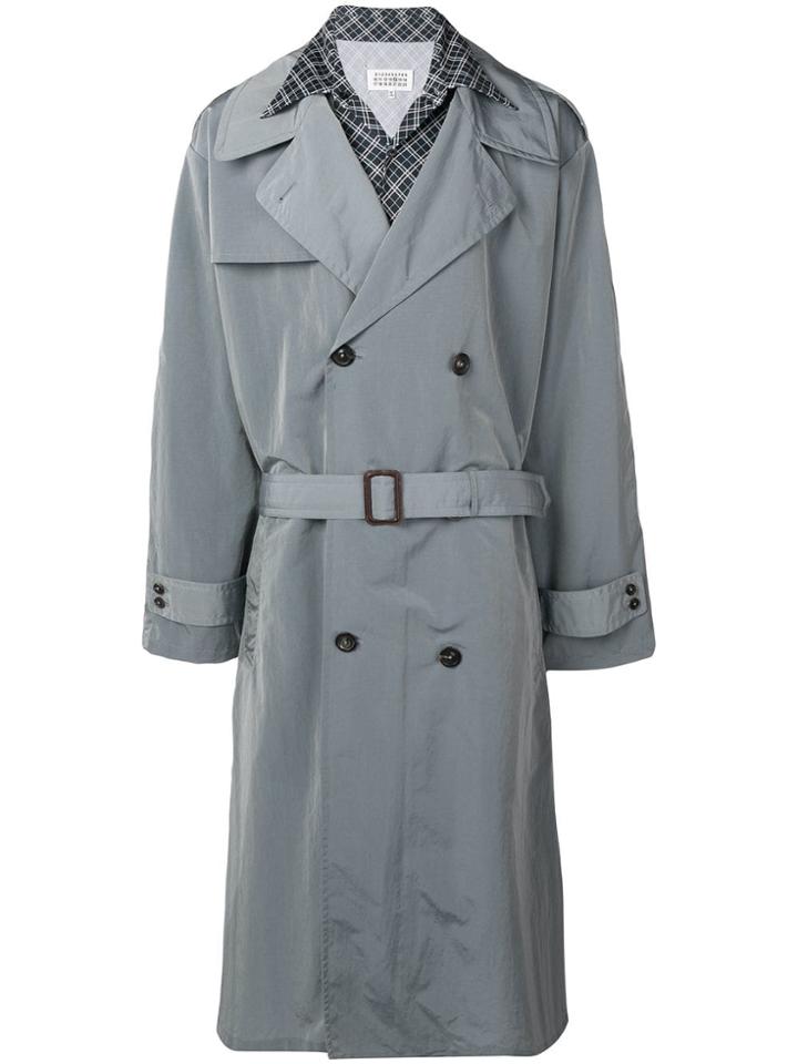 Maison Margiela Combo Tonic Trench Coat - Grey