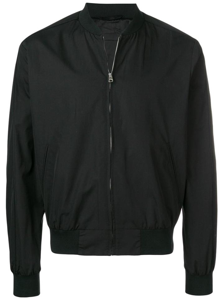 Stella Mccartney Embroidered Bomber Jacket - Black