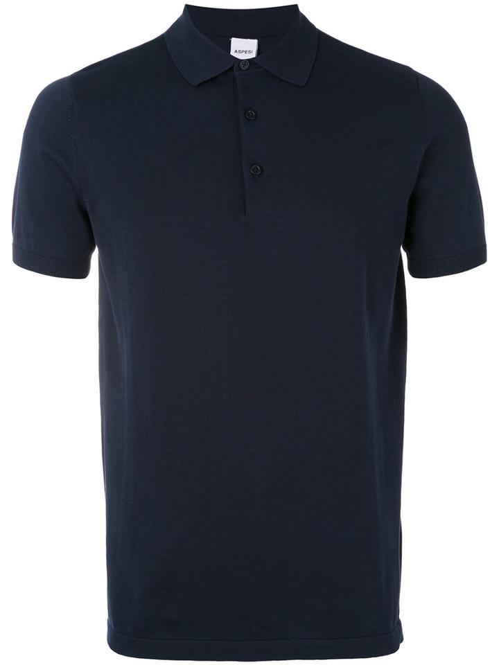 Aspesi - Classic Polo Shirt - Men - Cotton - 54, Blue, Cotton