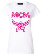 Mcm Printed Logo T-shirt - White