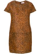 Christian Wijnants Duki Paisley Print Dress - Yellow & Orange