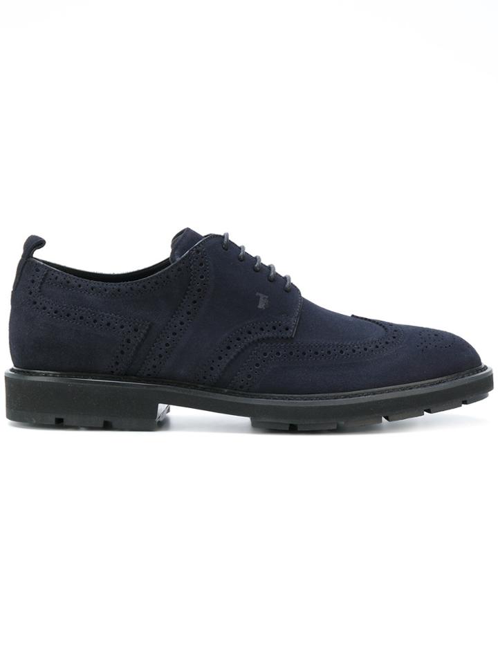 Tod's Brogue Shoes - Blue