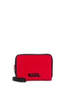 Karl Lagerfeld K/athleisure Small Wallet - Red