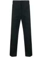 Maison Kitsuné Tailored Straight-leg Trousers - Black