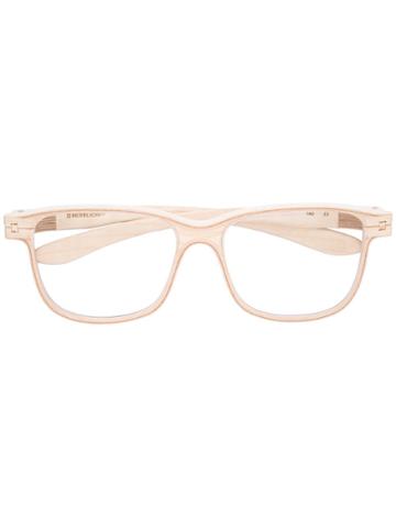 Herrlicht Square Frame Glasses - Nude & Neutrals