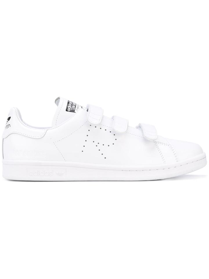 Adidas By Raf Simons White Mono Stan Smith Trainers