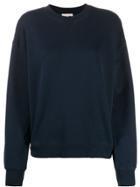 Filippa-k Crew Neck Sweatshirt - Blue