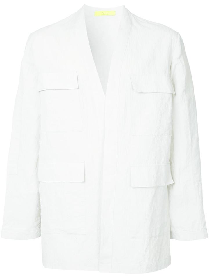 Ex Infinitas Cargo Jacket - White