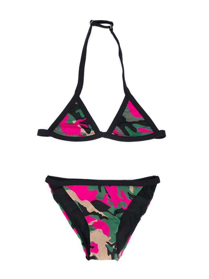 Mc2 Saint Barth Kids Lilith Bikini, Girl's, Size: 6 Yrs, Black