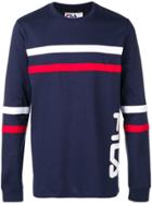 Fila Striped Basic Sweatshirt - Blue