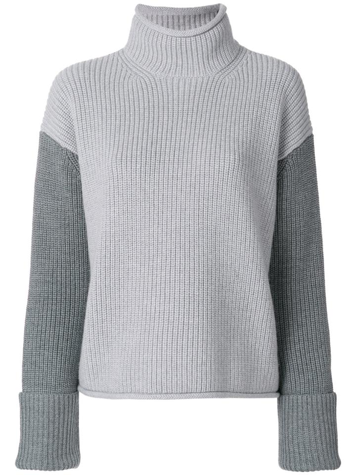 Victoria Victoria Beckham Turtleneck Jumper - Grey