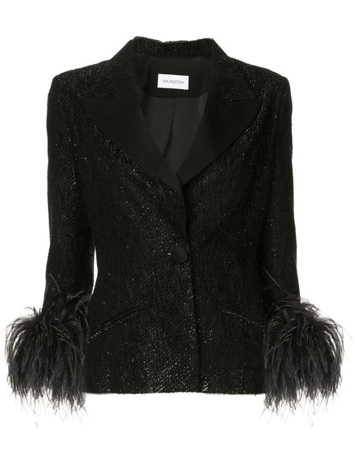 16arlington Textured Fitted Blazer - Black