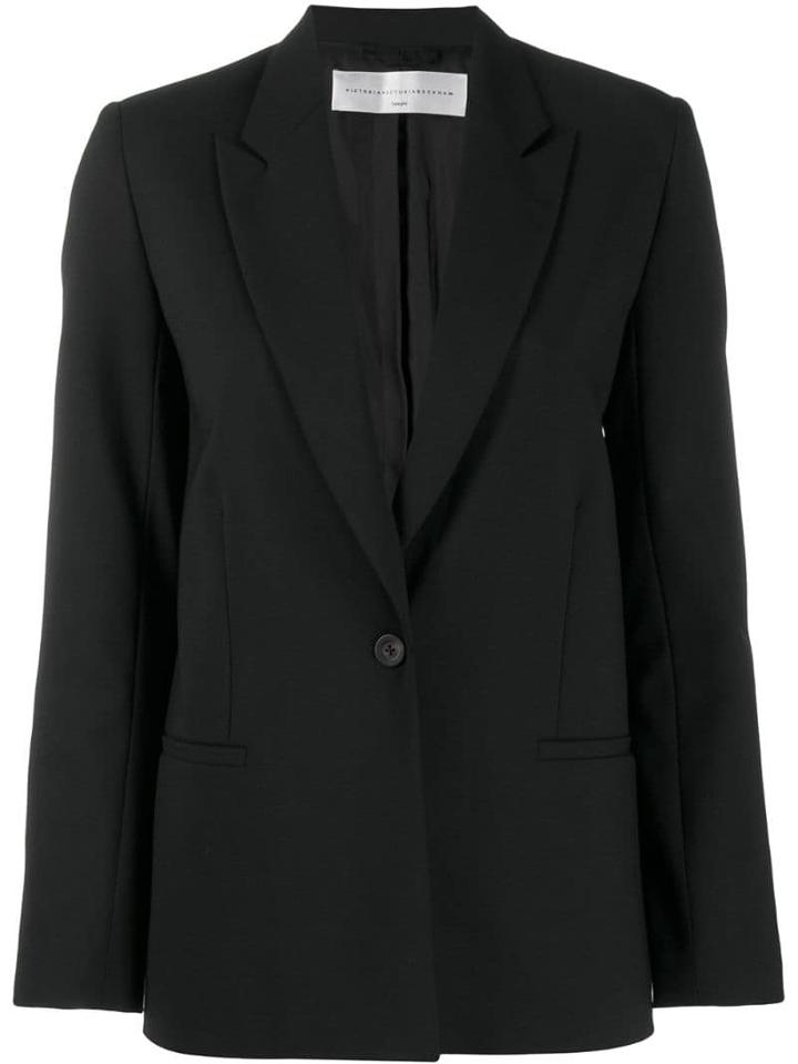 Victoria Victoria Beckham Slim Blazer Jacket - Black