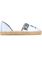 Kenzo Kenzo Paris Espadrilles, Women's, Size: 41, Blue, Cotton/rubber