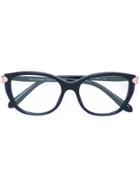 Bulgari Cat Eye Glasses - Black