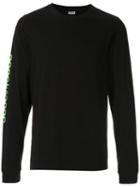 Àlg Printed Sleeve T-shirt - Black